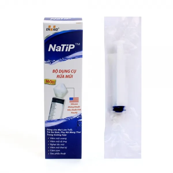 Bộ Dụng Cụ Rửa Mũi Natip En Aid (H/1 Bộ)