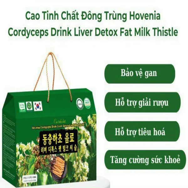 Bổ Gan Giải Rượu _ Gói Xanh (H30 Gói)