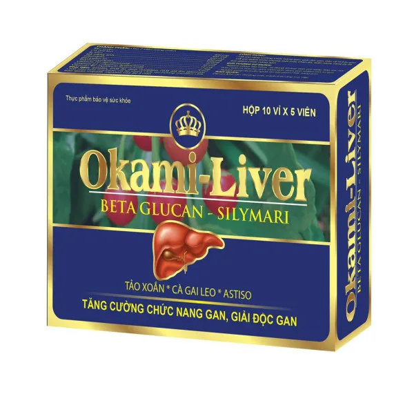 Bổ Gan Okami Liver 10 Vỉ X 5 Viên