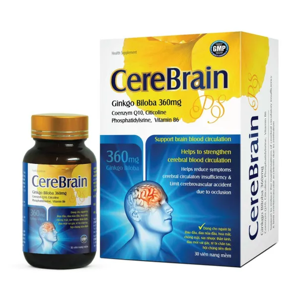 bổ não Cerebrain Gỗ _ Akophap (L30V)