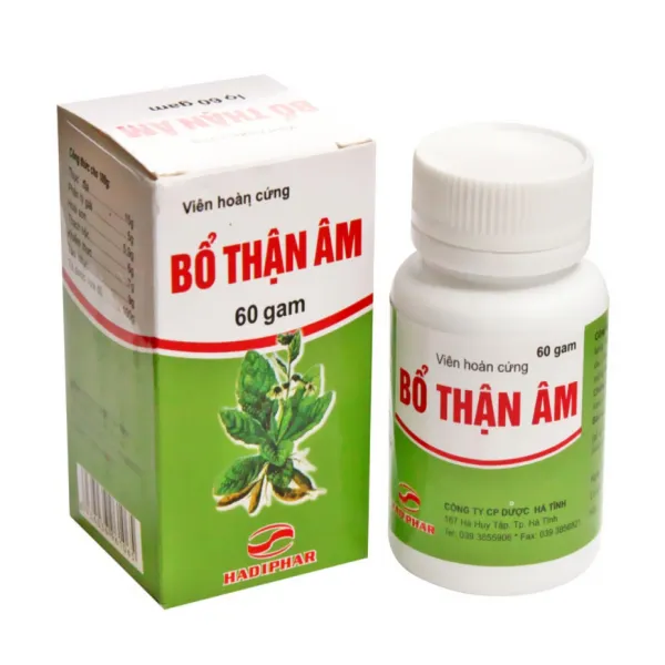 Bổ Thận Âm Hadiphar (C60Gr)