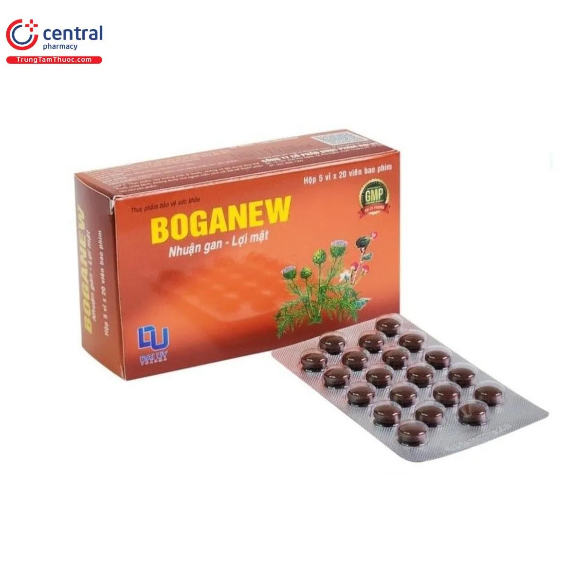 boganew đại uy - hôp 5 vỉ *20 viên