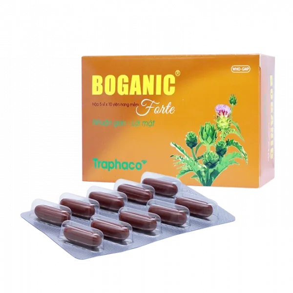 Boganic Forte Nang _Traphaco (H5 Vỉ X 10 Viên)