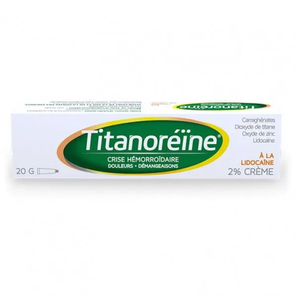 bôi trĩ Pháp Titanoreine 2% Creme (T20G)