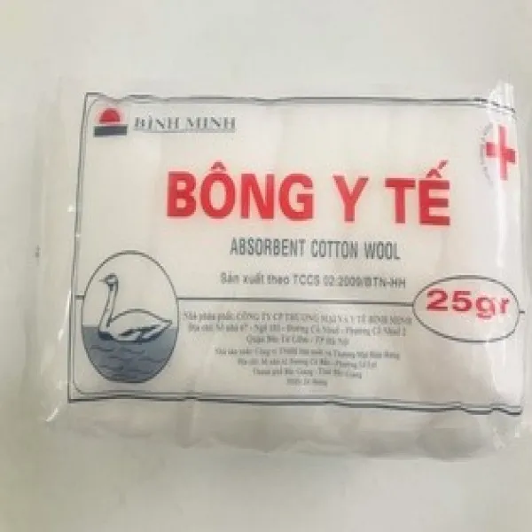 Bông 25G Bình Minh (G/25Gr) bán cả bịch