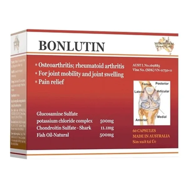 Bonlutin Nutrimedical _Australia (H4 Vỉ X 15 Viên)