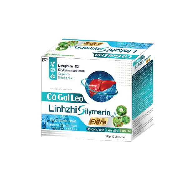 Cà Gai Leo Linhzhi Silymarin _Yn (Hộp12 Vỉ X 5V)