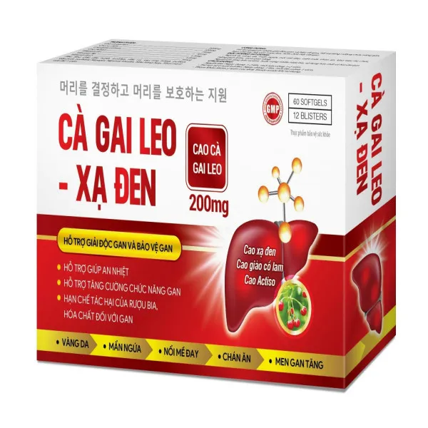 Cà Gai Leo Xạ Đen _ Đỏ, Vf Ako (H12Vỉ X 5V)