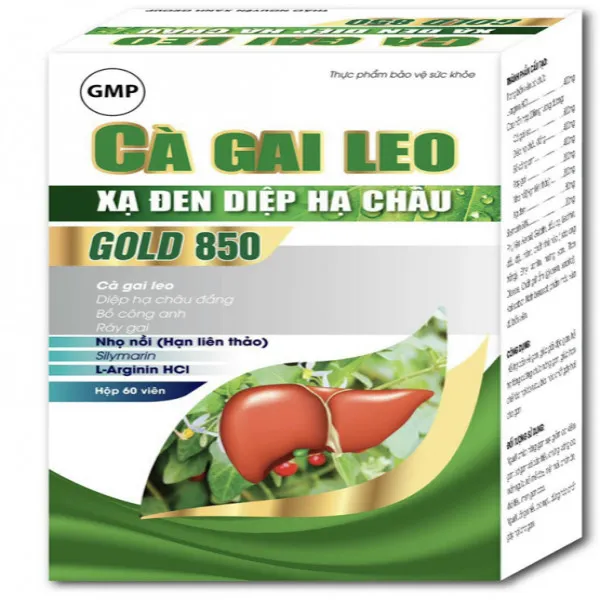 Cà Gai Leo Xạ Đen Diệp Hạ Châu 850 _ Yn (Lọ60V)