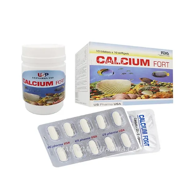 Calcium Forte Vỉ _Usa (H100V) D7.27