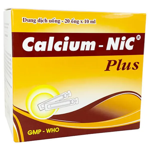 Calcium - Nic Plus (H20 ống)