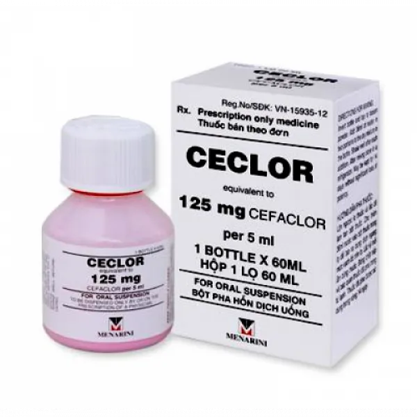 Ceclor 125Mg5Ml Menarini (C60Ml) Đát Xa