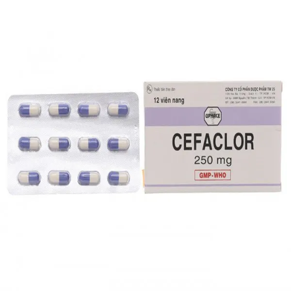 Cefaclor 250Mg Capsules Tw25 (H12V)