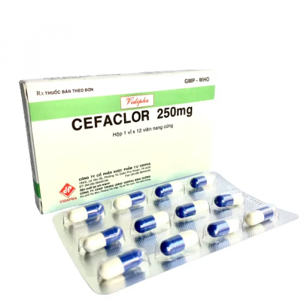 Cefaclor 250Mg Vidipha (H12V)