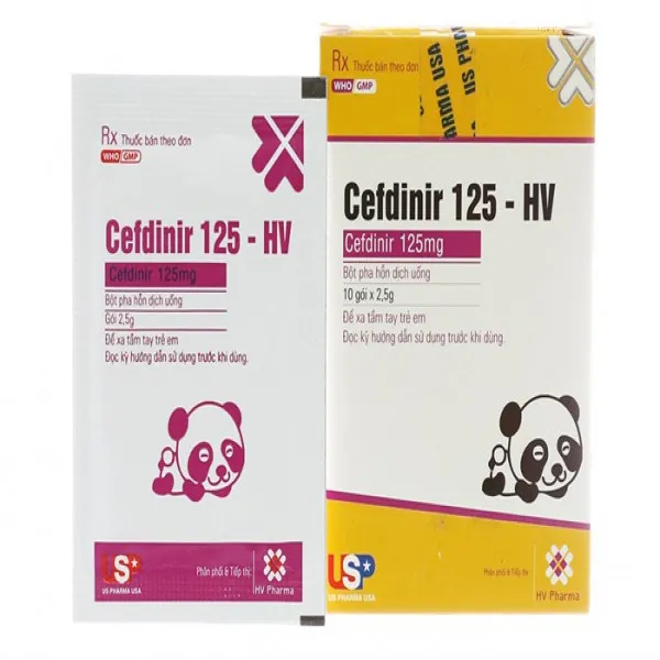 Cefdinir 125 Hv _Us (H10G2,5Gr)