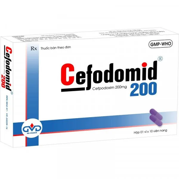 Cefodomid 200Mg Cefpo _ Minh Dân (H10V)