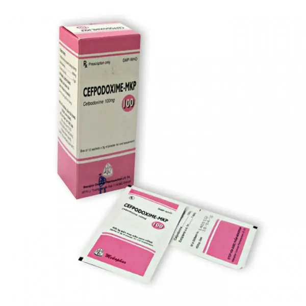 Cefpodoxime-Mkp 100Mg Mekophar (H12G3Gr)