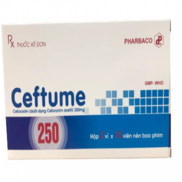 Ceftume Cefuroxim 250Mg Pharbaco (H20V)