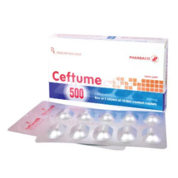 Ceftume Cefuroxim 500Mg Tablets Pharbaco (H20V)