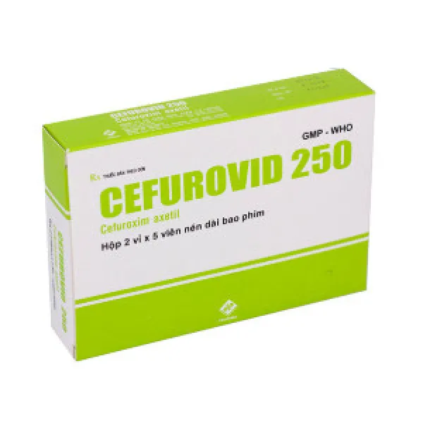 Cefurovid 250Mg (Cefuroxim 250) _Vidipha (H10V) Bé