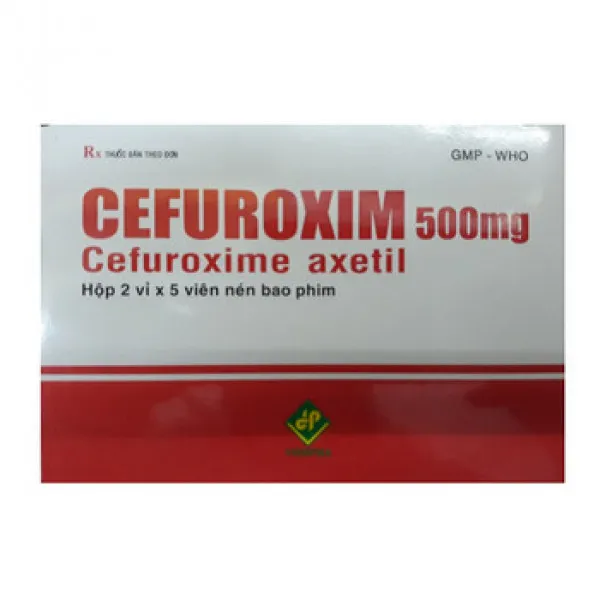 Cefuroxim 500Mg Vdp (H10V) Bé