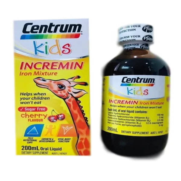 Centrum Kid Incremin Siro Biếng Ăn (C200Ml) - Date 2024