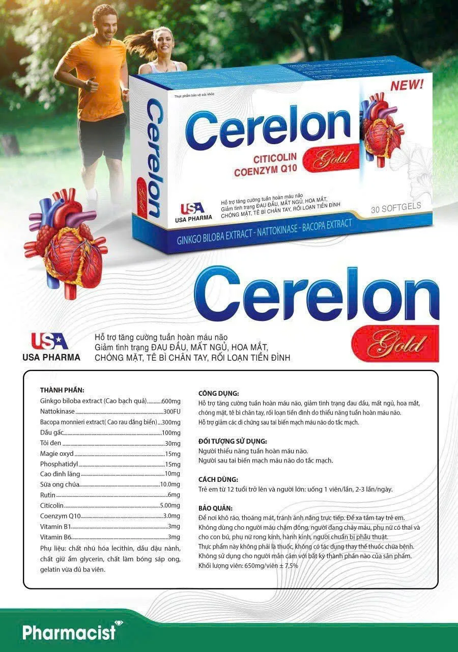 Cerelon gold (H3vỉ X 10viên) US-hình quả tim