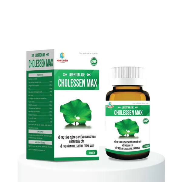 Cholessen Max Giảm Mỡ Máu _Mc (Lọ30 Viên) D7.26