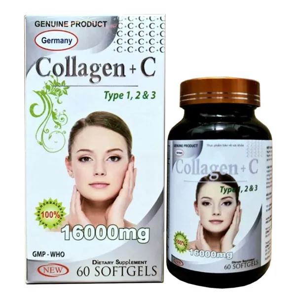 Collagen+C Type 1,2&3 Neocell (H60V) ( Rẻ)