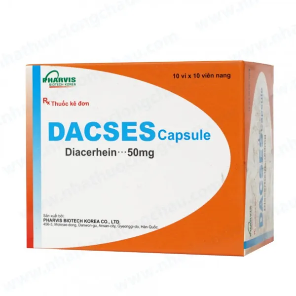 Dacses Diacerhein 50Mg (H100V)