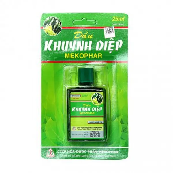 Dầu Khuynh Diệp Mekophar (C25Ml)