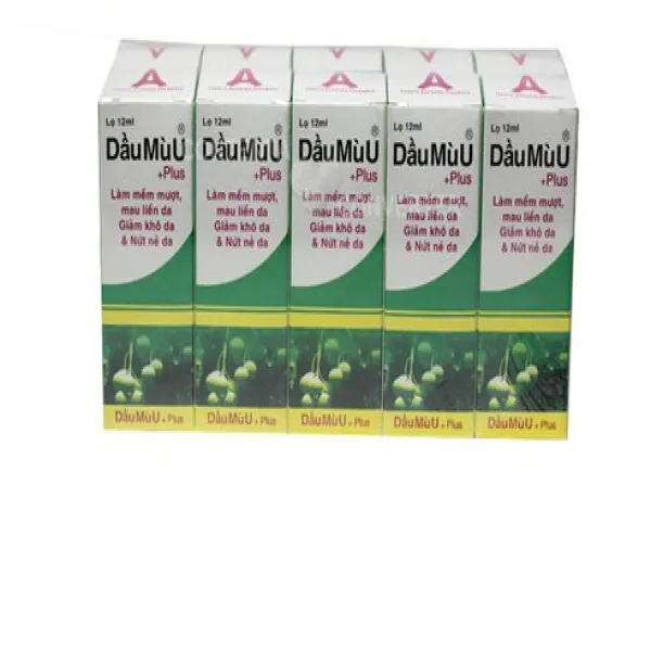 Dầu Mù U Plus Thiên Khánh (cọc 10 lọ12Ml)