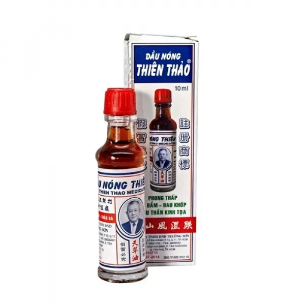 Dầu Nóng Thiên Thảo 10Ml (H10C10Ml)