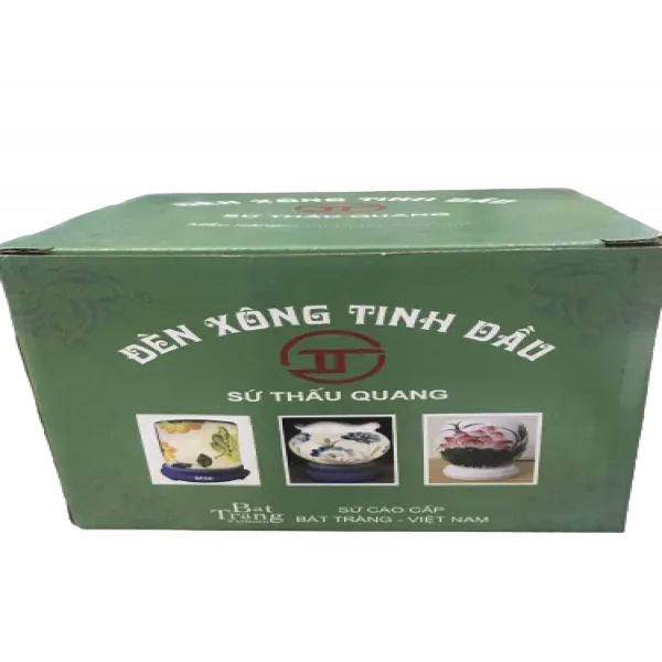 Đèn Sứ Xông Tinh Dầu Loại To (H1C)