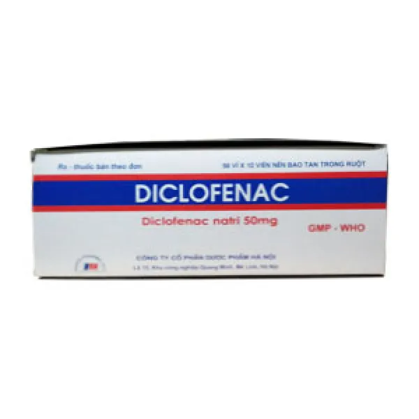 Diclofenac 50Mg Hà Nội (H500V)