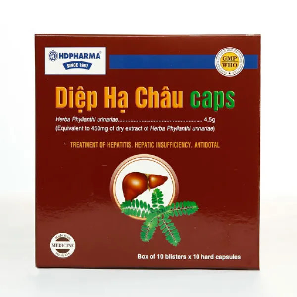 Diệp Hạ Châu Caps Hd Pharma (H100V)