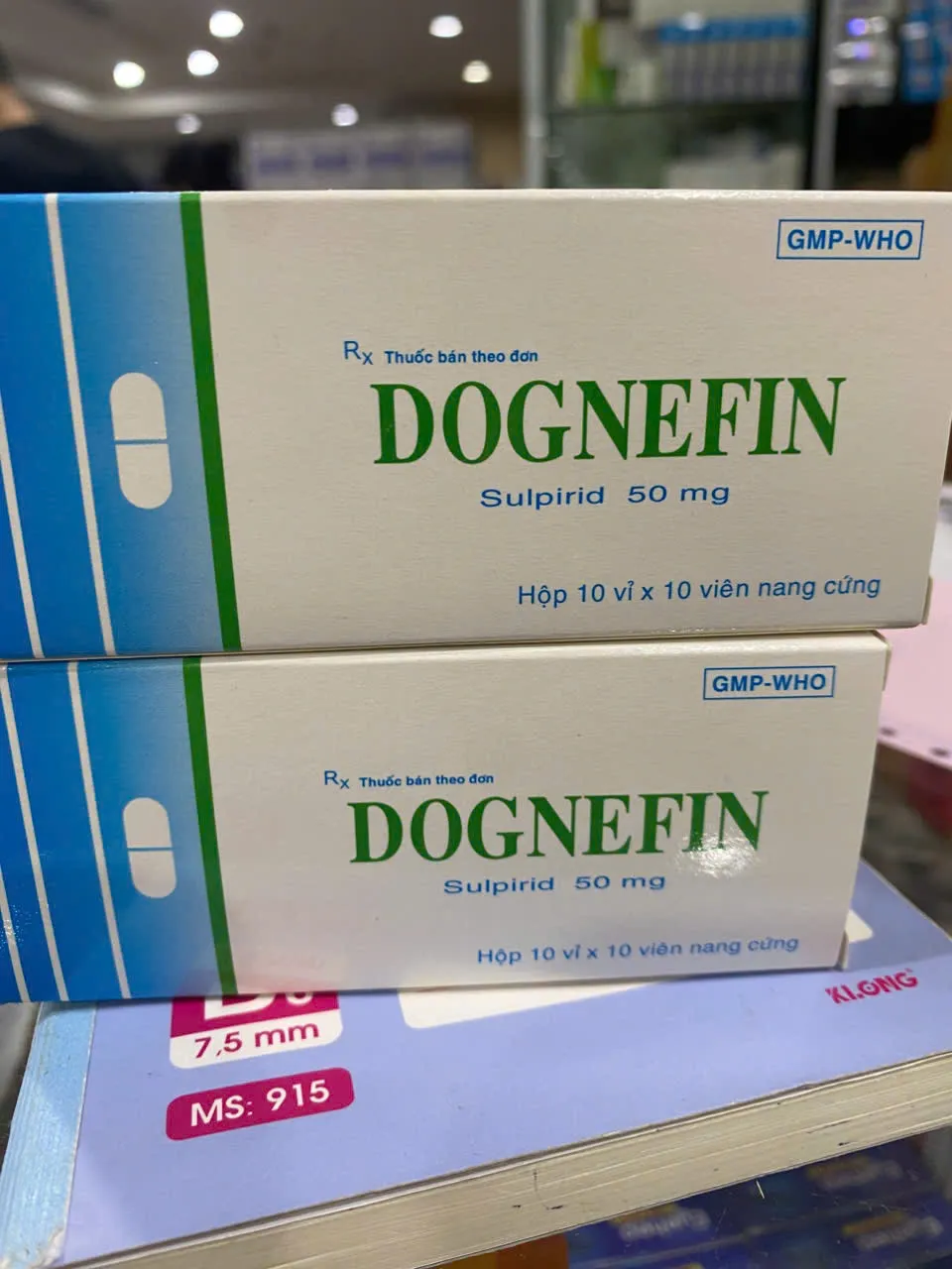 Dognefin (sulpirid 50mg) (H10vỉ 10 viên)