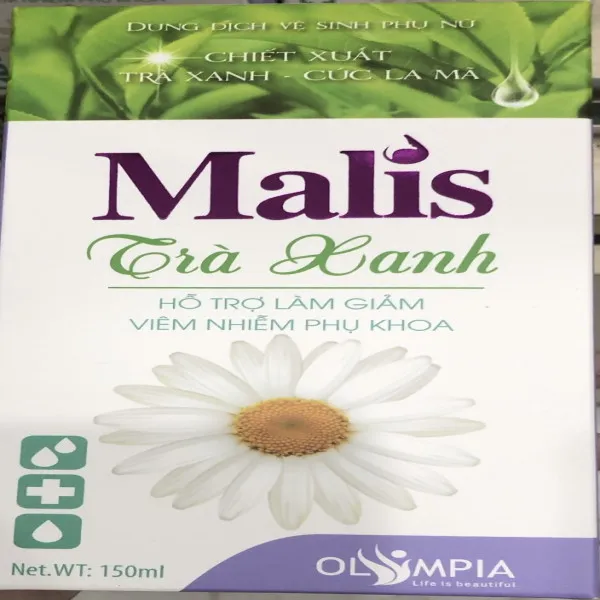 Dung Dịch Vệ Sinh Malis Trà Xanh _ Oly (L150Ml)