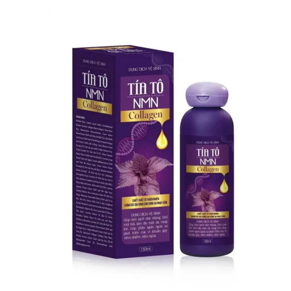 Dung Dịch Vs Tía Tô Nmn Collagen _ Chữ Vàng (Lọ150Ml)