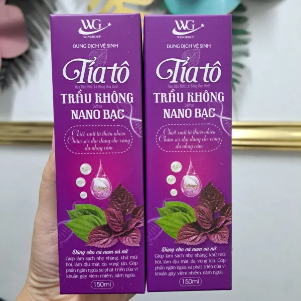 Dung Dịch Vs Tía Tô Trầu Không Nano Bạc _Tròn ,Wg (C150Ml)