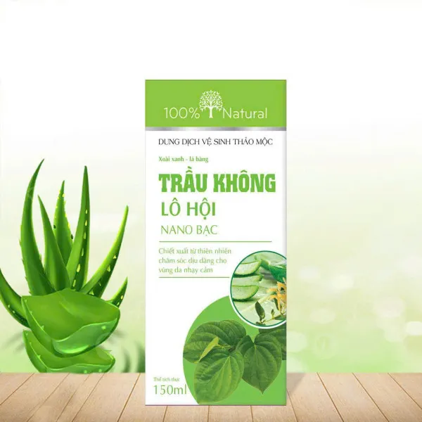 Dung Dịch Vs Trầu Không Lô Hội Chữ Xanh (C150Ml) K130