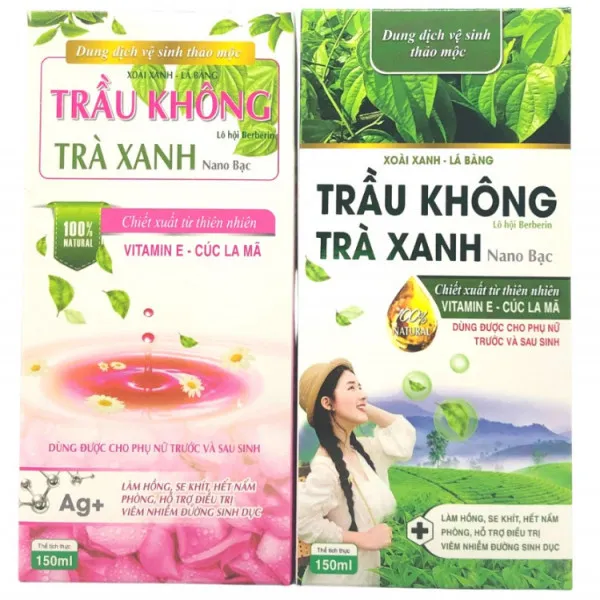 Dung Dịch Vs Trầu Không Trà Xanh _Hồng (C150Ml) K120