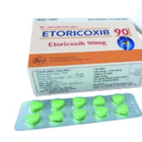 Etoricoxib 90Mg _Khánh Hoà (Hộp10 Vỉ X10V)