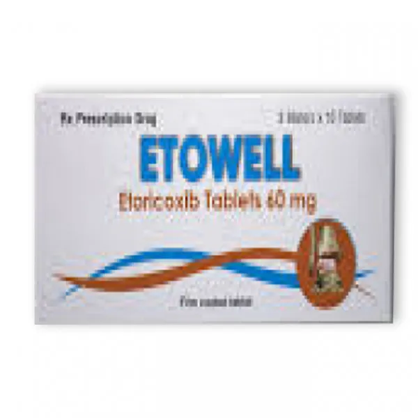 Etowell Etoricoxib 60Mg Ấn (H30V)