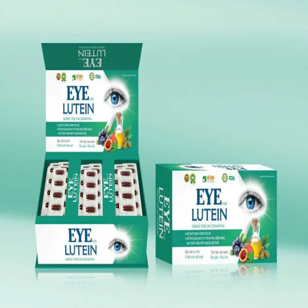 Eye Lutein Viên Bổ Mắt _Gỗ Xanh, Chí Thiện (H/12 Vỉ X 5V) K57