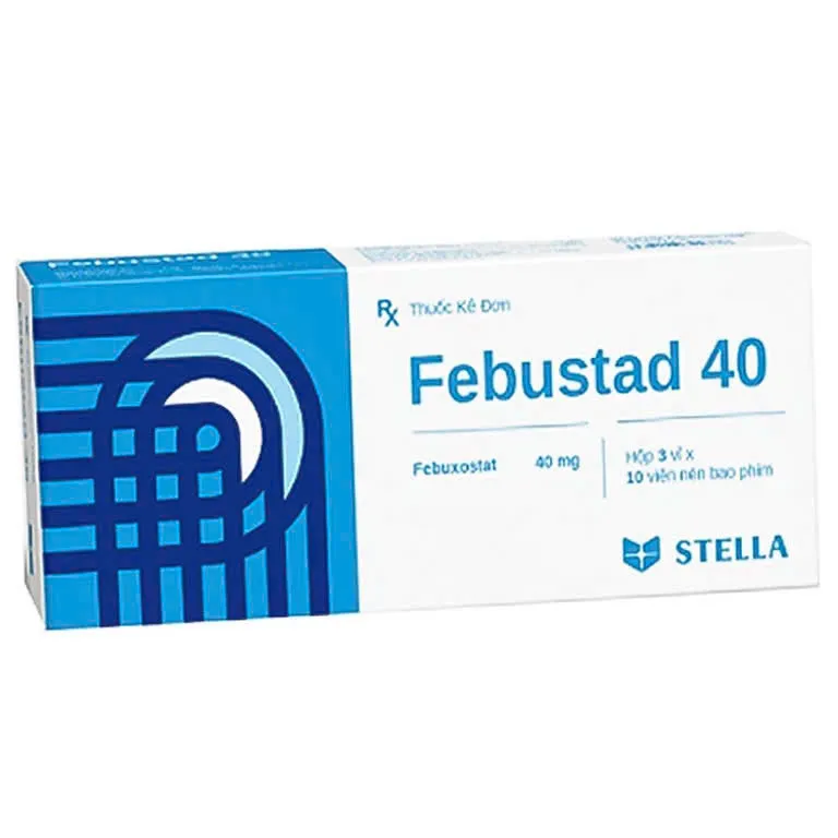 Febustad 40 Febuxostat 40Mg Stella (H30V)