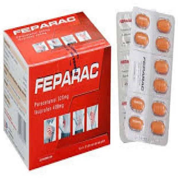 Feparac (Para + Ibu) _Usp (H10Vỉ X 10V)