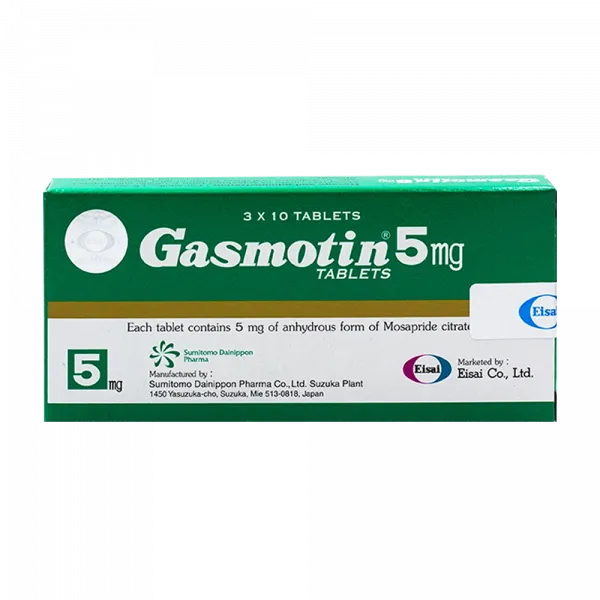 Gasmotin 5Mg Dainippon (H30V)