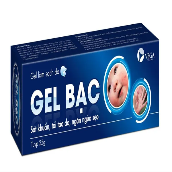 Gel Bạc Vg (Tuýp 25Gram) gel nano bạc