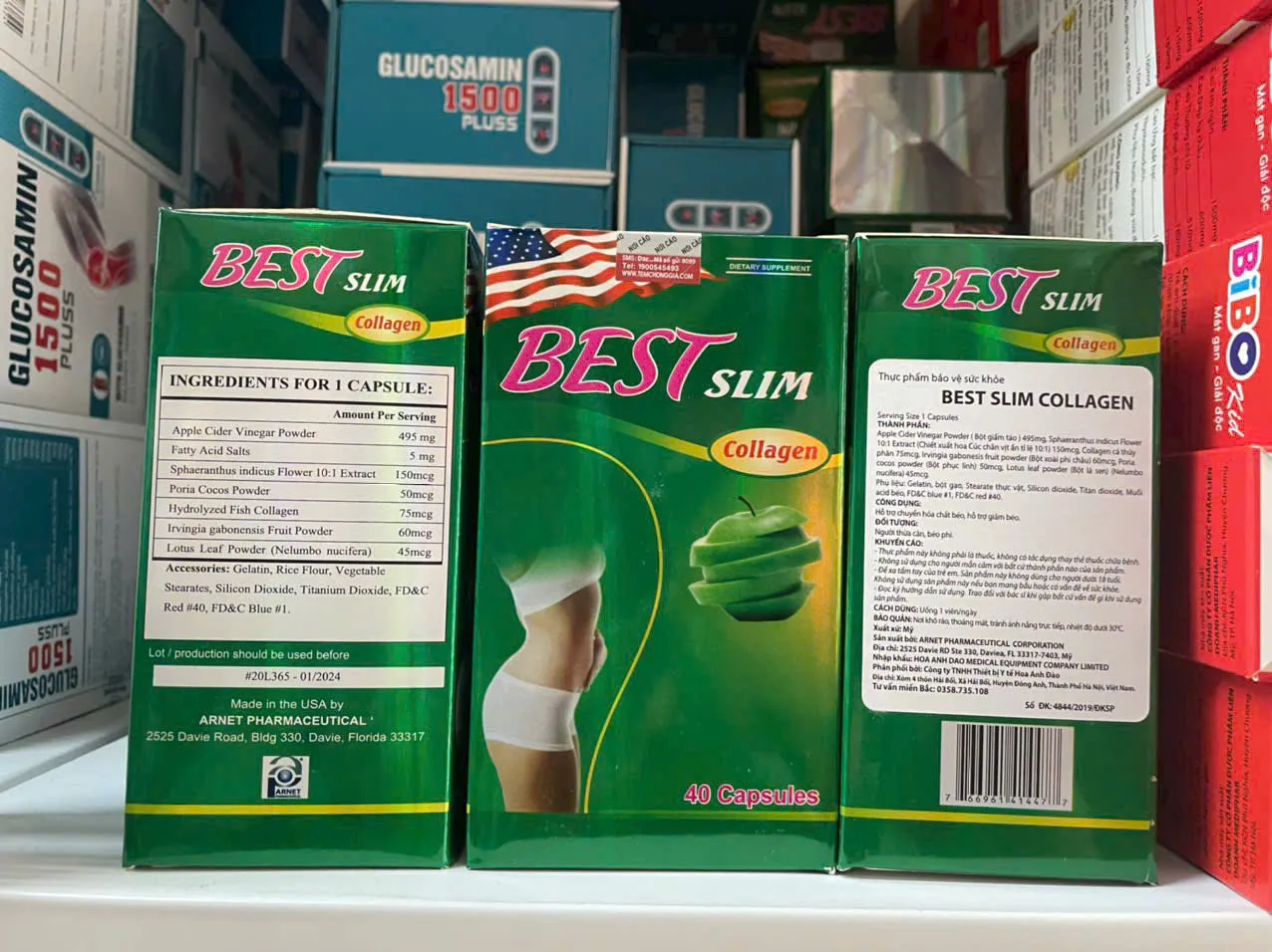 giảm cân best slim lọ 60 viên